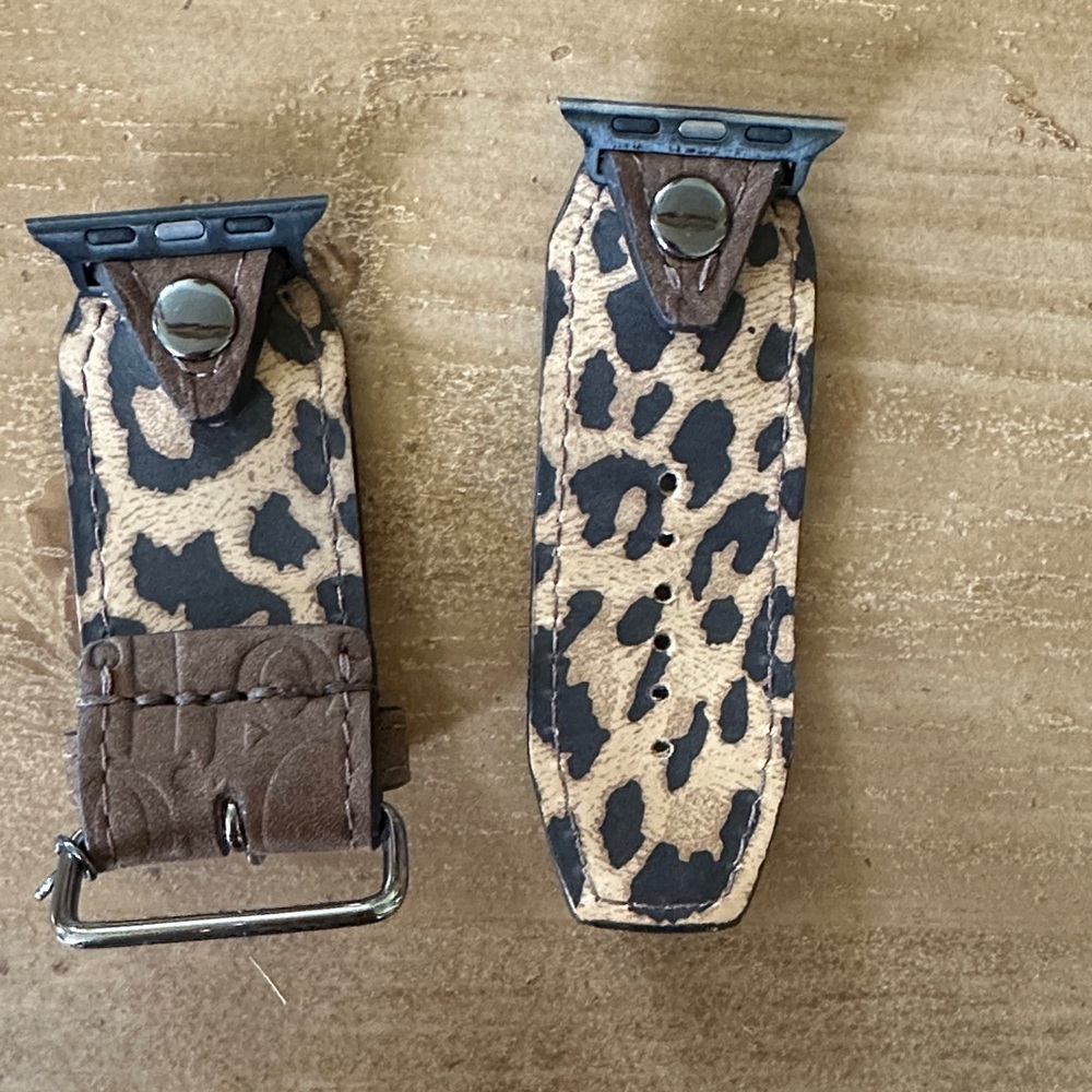 Sparkl bands brown sued Dior sivella band. Apple Watch size 1, 5-6inch wrist - Picture 2 of 2